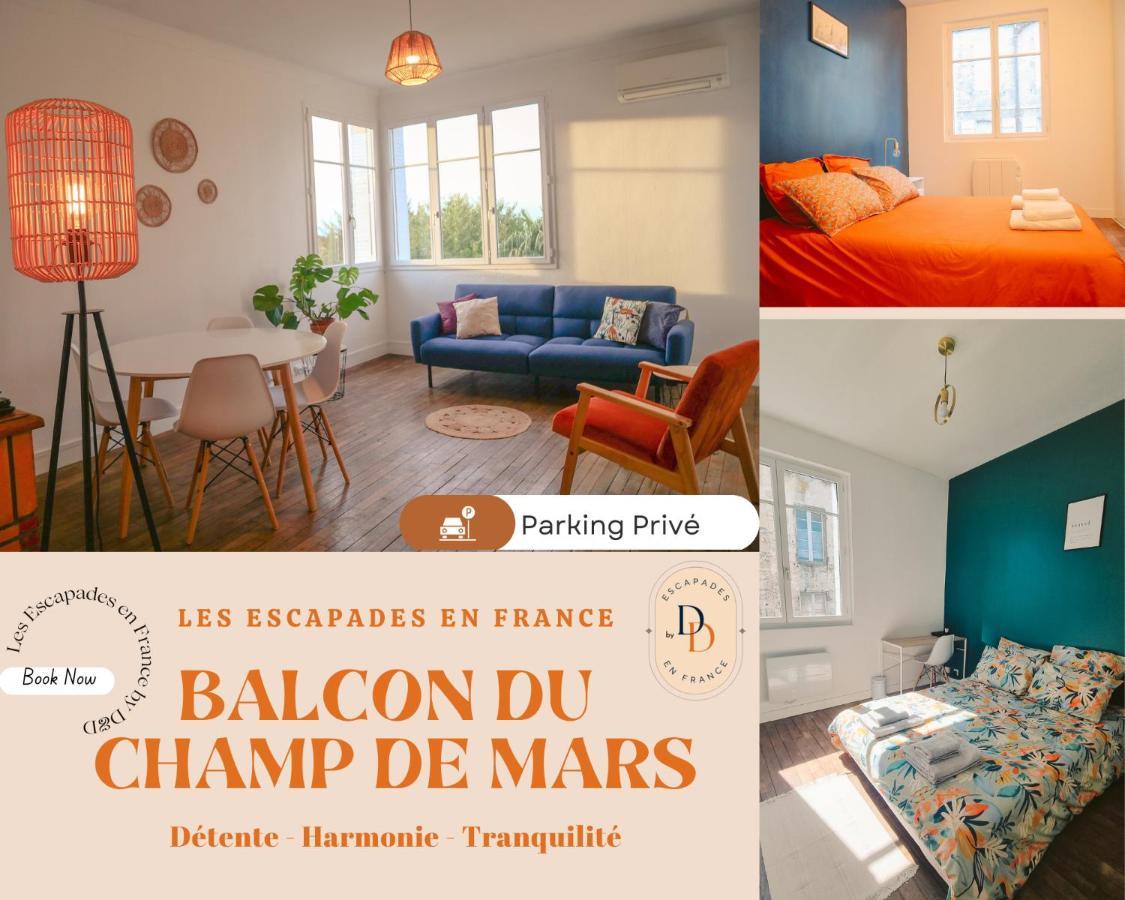 Balcon Du Champ De Mars - #Parking #Air Conditioner #Clim Angoulême Exterior foto